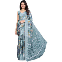 Yashika Women's Tussar Silk Printed Saree With Blouse Material |saree for Women | saree collection 2025 | New Sari | Latest Saree (AZ-YS-P1-NIRMALA RAMA)