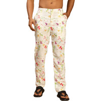 VASTRAMAY Men's Cream - Pyjama_VASMPANT089CR_40