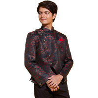VASTRAMAY YUVA Boys' Maroon Jodhpuri_VYUVBJP004MA_36XL