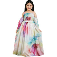 VASTRAMAY Girls' Multi color Lehenga_VTWGLC016MC_32