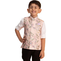 VASTRAMAY Boys' Pink Nehru Jacket_VASBJ137_30