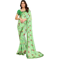Yashika Women's Woven Latest Georgette Saree with Lace and Blouse Material (AZ-YS-P1-PADMINI-VANSHI-Parent_Pista)