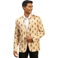 VASTRAMAY Men's Light Brown Blazer_VASMCT011_42