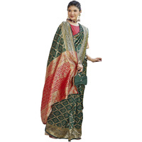 Yashika Women's Banarasi Kanjivaram Art Silk Saree|Sarees for Women (AZ-YS-P1-MINTOO GREEN)