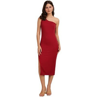 Wedani Bodycon New Dress for Women Red