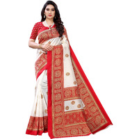 Yashika womens Art Silk Sarees (AAMRAPALI RED