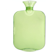 SHOPPOFOBIX Transparent Hot Water Bag for Pain Relief (Green) - Silicone