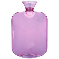 SHOPPOFOBIX Transparent Hot Water Bag for Pain Relief (Purple) - Silicone