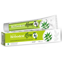 Herbodent NEEM 7 in 1 Toothpaste-Organic Herbs-Neem, Black Seed & Xylitol for Anti Cavity-Cardamom & Mint for Taste & Freshness-Baking Soda for Excellent Cleaning-No Fluoride, No Paraben 185g (1)