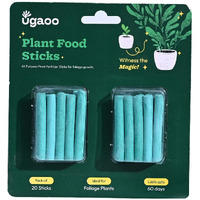 UGAOO Plant Food Fertilizer Sticks For All Home Garden Indoor & Outdoor Plants - Pack Of 20