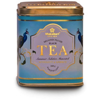 Makaibari Summer Solstice Muscatel Darjeeling Black Tea Tin Caddy Pack Of 100 Gram - Loose Leaves