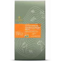 LUXMI Estates Assam Astounding Ashwagandha Root Tea 25 Tea Bags (50Gm) Pack|Certified Usda Organic Herbal Tea Bags For Stress Support|With Turmeric,Ginger,Lemongrass&More|25 Cups,50Gm