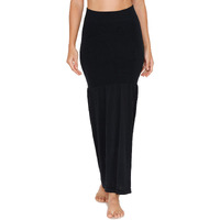 Zivame All Day Flared Mermaid Saree Shape wear |Shaping Petticoat- Black