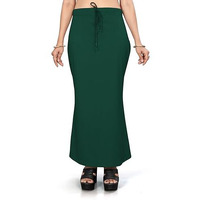 Nexsus apparels Saree Shapewear | Saree Petticoat for Women (M, BOLD GREEN)
