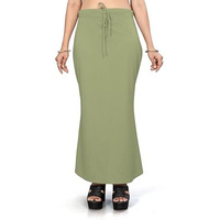 Nexsus apparels Saree Shapewear | Saree Petticoat for Women (L, PISTA GREEN)