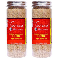 Tassyam Hingwale Kadak Kandhari Hing 500g (2X 250g) | Hand Pounded & Natural Perungayam