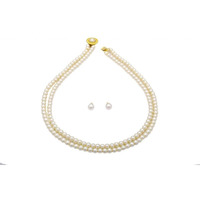 Pearlscart White Pearl Multi-Strand for Women