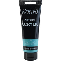 BRUSTRO Artists Acrylic Paint 120ml Teal (Pastel Tone)