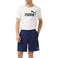 Puma Mens Bermuda Shorts (65733606_Peacoat-White_S)