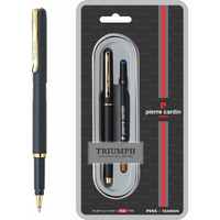 Pierre Cardin Premium Triumph Metal Roller Ball Pen | Ideal For Rakhi & Festive Gifting | Blue Ink