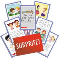 exciting Lives - Best Brother Gift Cards - Gift for Rakshabandhan, Rakhi Birthday, Thank you, Love for Brother, Bhai, Bro (Multicolor)