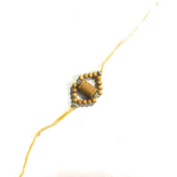 RDK Womens Sandalwood Rakhi (Swastik)