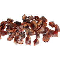 RR SHEIKH GEMS Natural Hessonite(Gomed) Rough Raw Rock Healing Crystal Gemstones