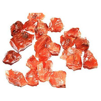 RR SHEIKH GEMS 100 GM Natural Carnelian Rough Raw Rock Healing Crystal Gemstones