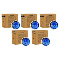 Lexton 36 Feet Long 40 LED Power Pixel Serial String/Fairy Light | Plug Sourced | Suitable for Home & Outdoor Decoration, Diwali, Christmas, Ramadan, Wedding, Party, Festival (Pack of 5, Blue)