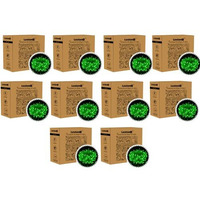 Lexton 36 Feet Long 40 LED Power Pixel Serial String/Fairy Light | Plug Sourced | Suitable for Home & Outdoor Decoration, Diwali, Christmas, Ramadan, Wedding, Party, Festival (Pack of 10, Green)