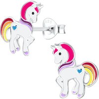 Aww So Cute 925 Sterling Silver Hypoallergenic Unicorn Stud Earrings for Babies, Kids & Girls | Diwali Gift/Birthday Gift | Comes in a Gift Box | 925 Stamped with Certificate of Authenticity | ER1607
