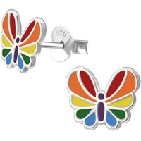 Aww So Cute 925 Sterling Silver Hypoallergenic Butterfly Stud Earrings for Babies, Kids & Girls | Diwali Gift | Comes in a Gift Box | 925 Stamped with Certificate of Authenticity | ER1488