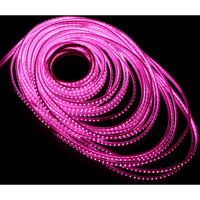 Lexton Decorative 5 Meter Long 600 LED Rope Light | Plug Sourced | Waterproof & Flexible LED Strip | Suitable for Home Decor, Outdoor Decoration, Diwali, Birthday, Christmas (Pack of 1, Pink)