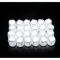 Kuber Industries LED Tea Light Candles for Home Decor|Battey Operated|Yellow Light|Diwali Light for Decoration,Along With Festivities & Parties|BO-051701(Melted Candle with White|Set Of 24 (Pack Of 4)