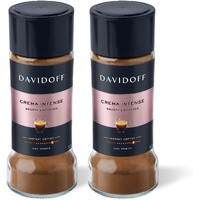 Davidoff Crema Intense Coffee Bottle, 2 x 90 g