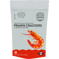 VINANTH ENTERPRISES FRESH MEAT PAPAD 100GMS (PRAWN)
