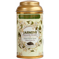 SAN-CHA Tea Boutique, Jasmine Pearls Tea (50Cups+) Dragon Pearls Green Tea, Best Jasmine Tea, Imported From Fujian, China, Jasmine Green Tea, 120 Gram