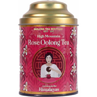 SAN-CHA Tea Boutique| Rose Oolong Tea| High Mountain Oolong Tea|150 Cups+|Himalayan Tea| Semi Fermented Tea Leaves| Real Rose Flower Tea - 2 Gm