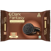 Sunfeast Dark Fantasy Choco Creme Dark Crunch with Smooth Creme, 277.5 g
