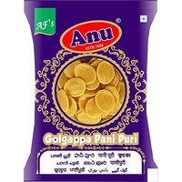 Anu Appalam Papad Anu Dry Golgappa/ Pani Puri Papad - 450 Grams - (Panipuri Papad) Value Pack