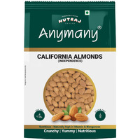 Nutraj Anymany California Almonds (Badam Giri) 1kg Pouch - Raw | Dry Fruits and Nuts | Grocery