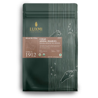 LUXMI Estates Masala Chai 50 Tea Bags (100 Gm) Pack | Chai Adda-Bari | Certified Organic Black Tea | Strong, Robust & Aromatic Masala Chai | Resealable, Zipper Pouch | Indian Spice Chai Tea