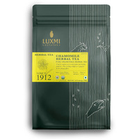 LUXMI Estates Chamomile Herbal Tea 50 Tea Bags (100 Gm) Loose Tea | Herbal Tea | Caffeine-Free | Single Ingredient | 50 Cups Bulk Pack |Organic|Natural
