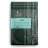 Luxmi Estates Tokyo Green Blend 50 Tea Bags (100gm) Pack | Low Caffeine Organic Green Tea | Stress Relieving & Refreshing | Immunity Booster | Rich in Antioxidants