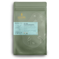 Luxmi Estates Purely Peppermint 50 Tea Bags - 1g each (50g) Pack | USDA Certified Organic Herbal Tea | Mint Tea Best for Night Time | 50 Cups Bulk Pack
