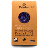 Makaibari Tea Treasures Summer Solstice Muscatel | Organic Darjeeling Second Flush Whole Leaf Black Tea | USDA Certified Premium Black Tea | 100 Grams|Loose Leaves