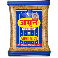 AMRUT Dhanadal - (200gm x 4 = 800g) (Pack Of 4) / Salty Coriander Seeds/Dhana Dal/Coriander Split Roasted Seeds/Mukhvas, Mouth Freshener