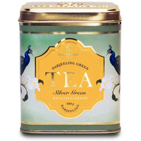 Makaibari Tea Treasures Silver Green Darjeeling Loose Long Leaf Green Tea | Usda Certified Premium Green Tea | Anti-Oxidants, Immunity Booster | Tin Caddy | - 100 Gm