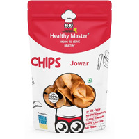 Healthy Master Baked Jowar Chips 1000 Gram | All Natural Ingredients| High In Fiber | Low In Sodium | Helps In Weight Loss | Calcium Rich | Gluten-Free | Vacuum Cooked | Oil-Free