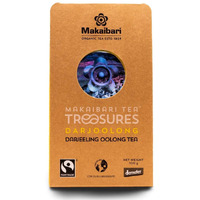 Makaibari Tea Treasures Darjoolong Tea | USDA Certified Organic Darjeeling Tea | 100% Natural Detox Tea | Semi-Fermented Oolong Whole Loose Leaf |100 Grams